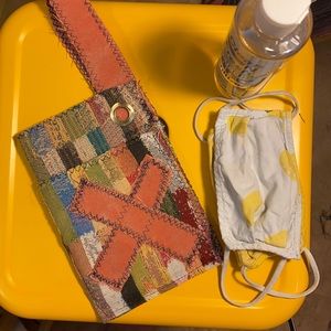 Laundry Mask Pocket & or Store phone 😷 on go!